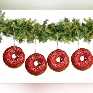 Christmas Ornament Bundle - 14 Donut ornaments